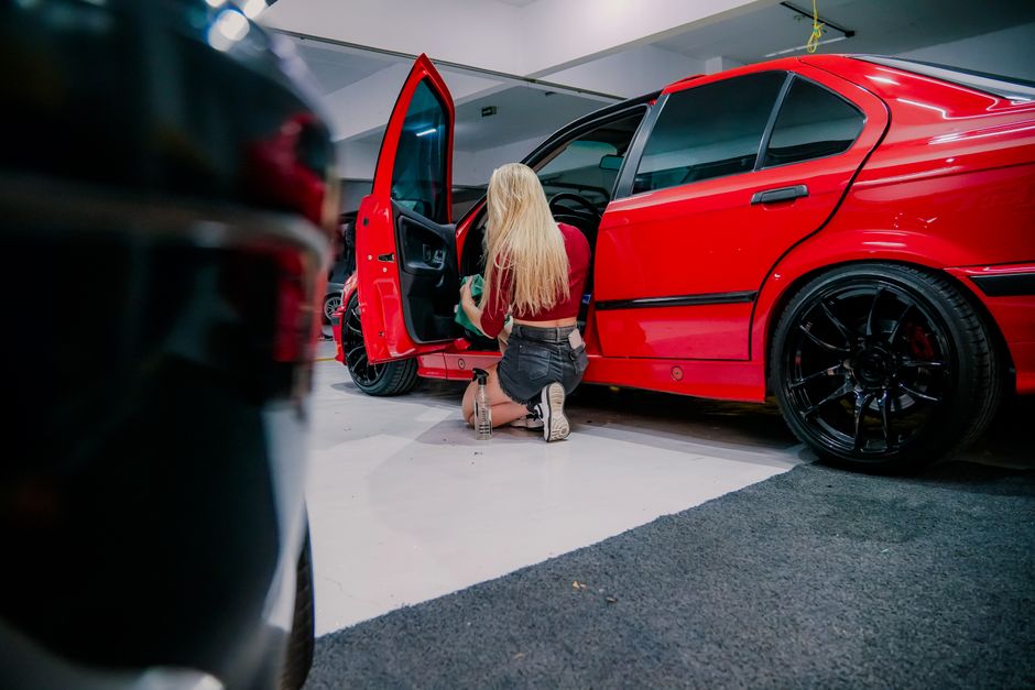 BMW serija 3 poslije korekcije laka